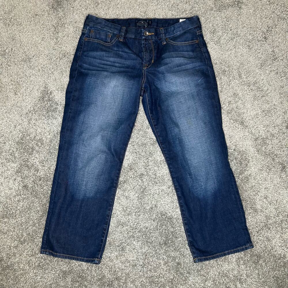 Lucky Sweet Jean Crop Inseam 24 inches waist 30 inches size 10/30